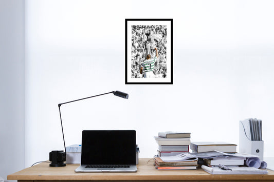 Henrik Larsson Celtic FC Legend Spot Colour Photo