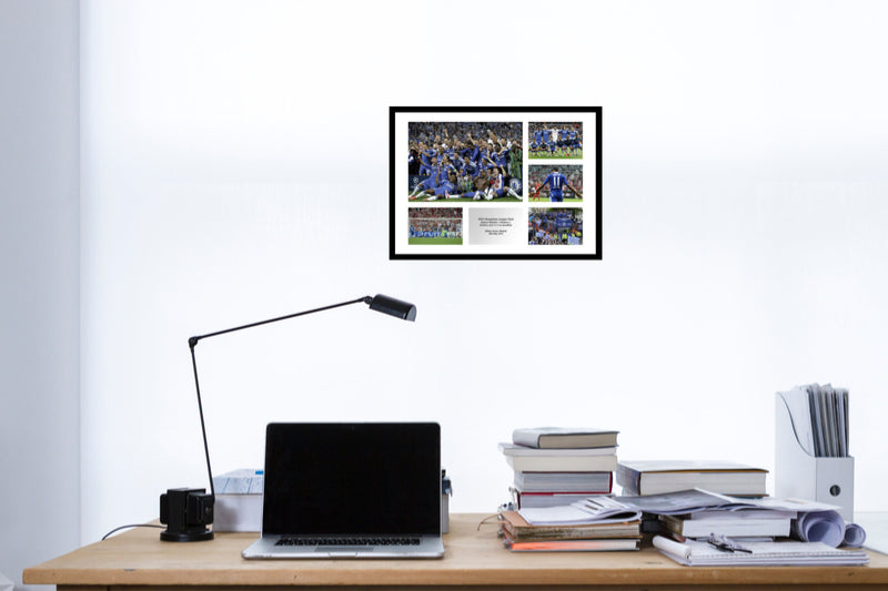 Chelsea 2012 Champions League Final Photo Memorabilia