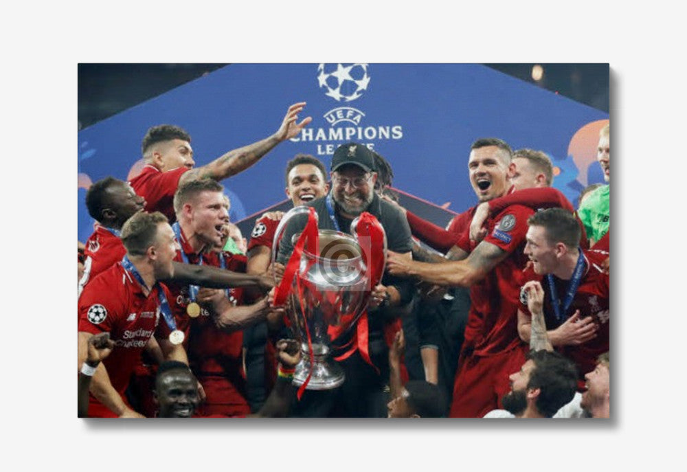 Jurgen Klopp Liverpool 2019 Champions League Final Photo Memorabilia