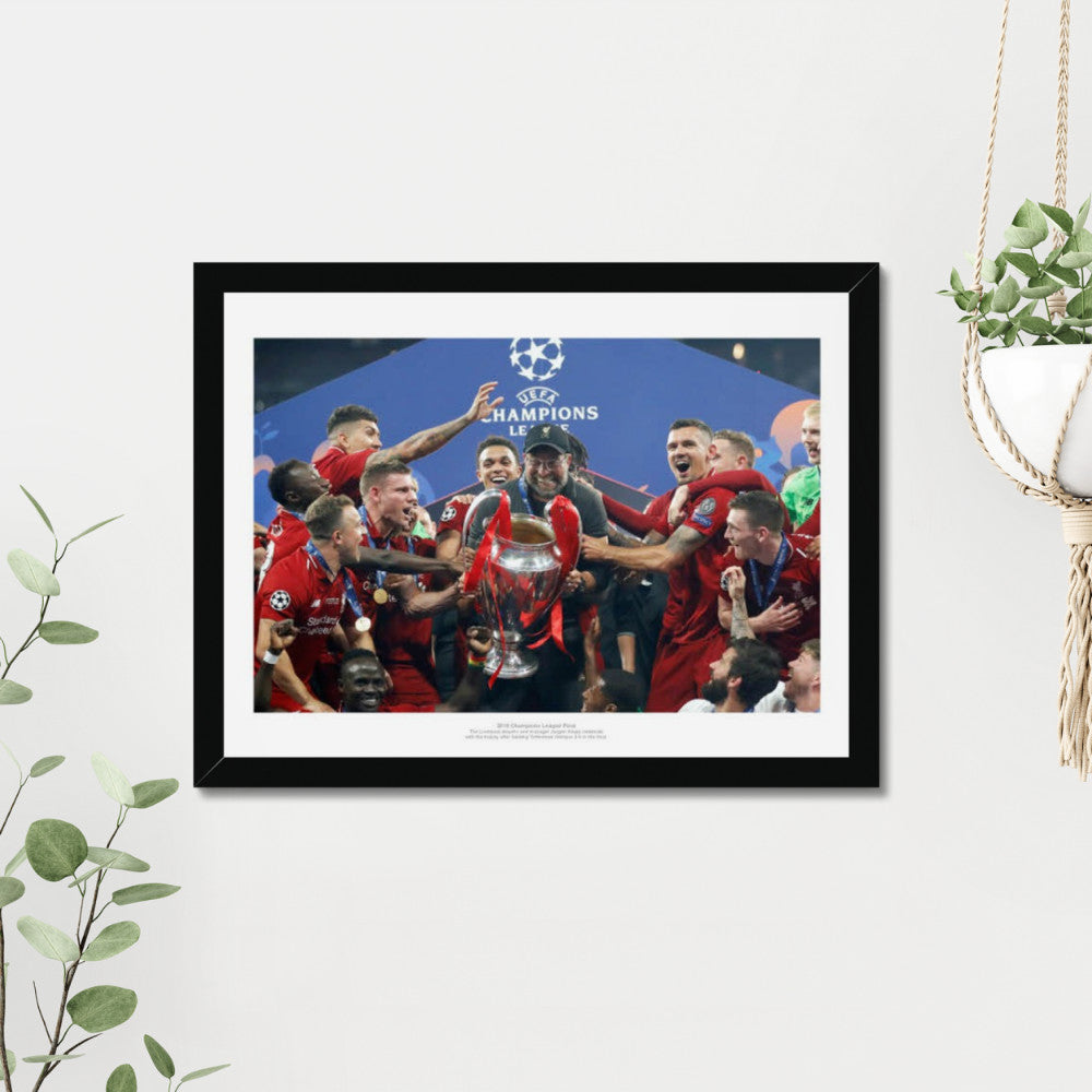 Jurgen Klopp Liverpool 2019 Champions League Final Photo Memorabilia