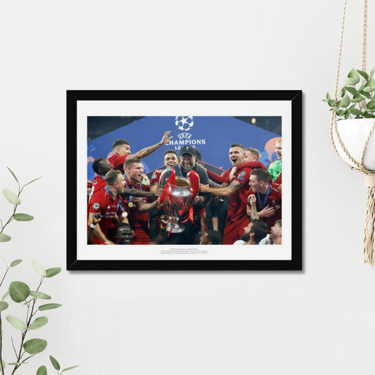Jurgen Klopp Liverpool 2019 Champions League Final Photo Memorabilia