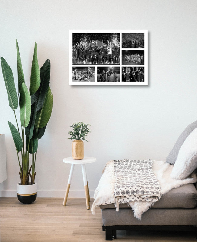 Liverpool Six Times Champions of Europe Photo Memorabilia