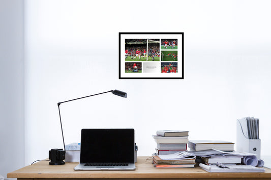 Manchester United 1999 Champions League Final Photo Montage