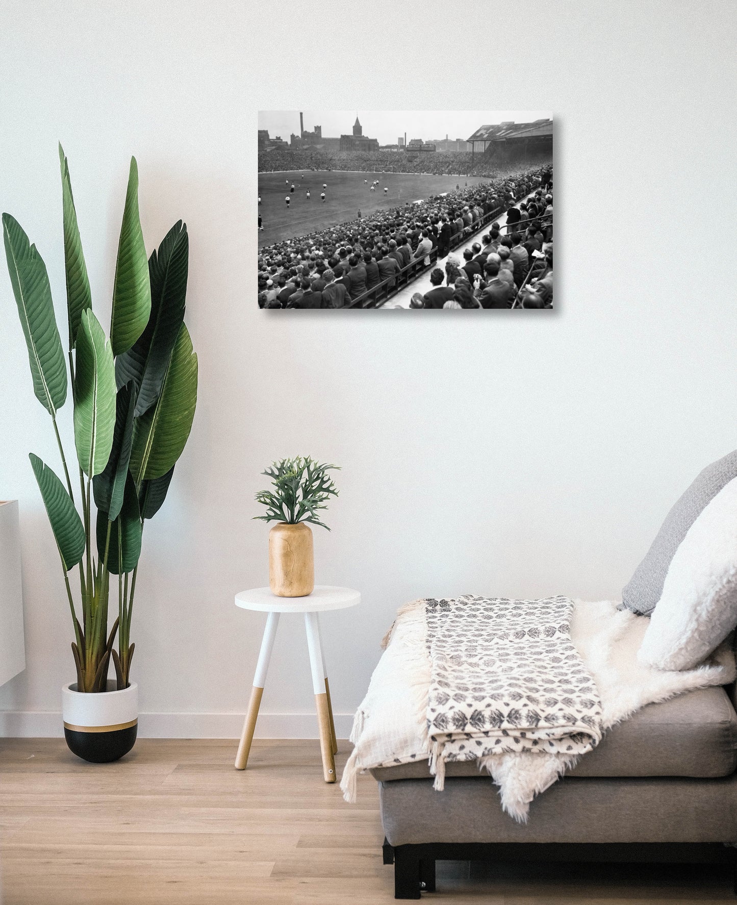 Manchester United Old Trafford Stadium 1949 Historic Photo Memorabilia