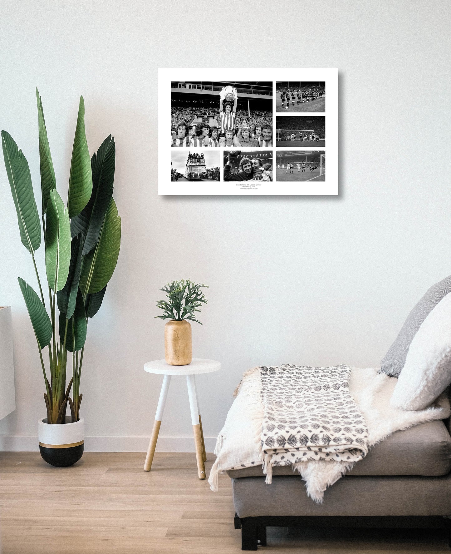 Sunderland AFC 1973 FA Cup Final Photo Memorabilia Memorablia