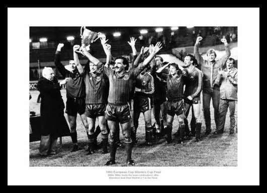 Aberdeen 1983 European Cup Winners Cup Team Photo Memorabilia