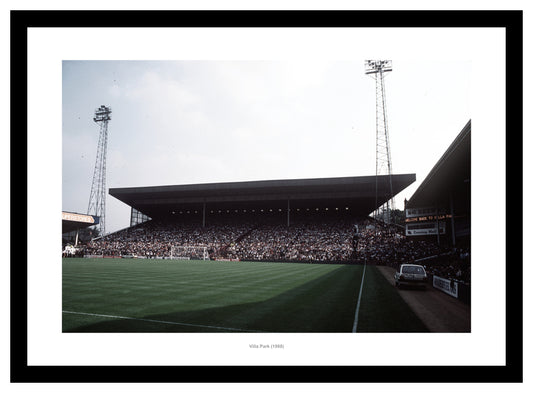 Aston Villa Match Day at Villa Park 1988 Photo Memorabilia