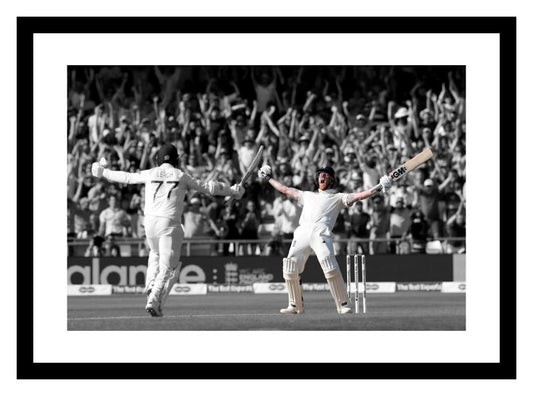 Ben Stokes Cricket Legend Spot Colour Photo Memorabilia
