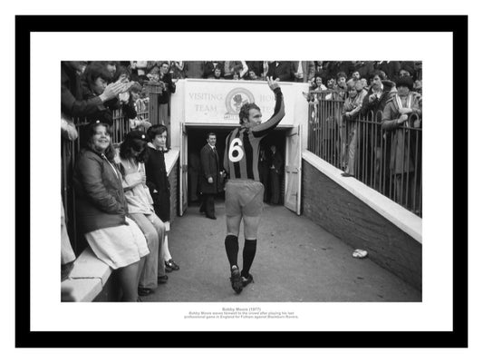 Bobby Moore Farewell Last Game for Fulham FC and in England Photo Memorabilia