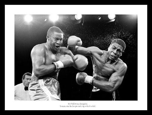 Frank Bruno 1986 World Heavyweight Title Fight Photo Memorabilia