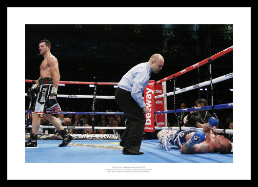 Carl Froch v George Groves 2014  Boxing Photo Memorabilia