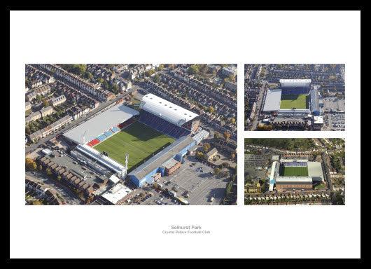 Crystal Palace Selhurst Park Stadium Aerial Photo Memorabilia