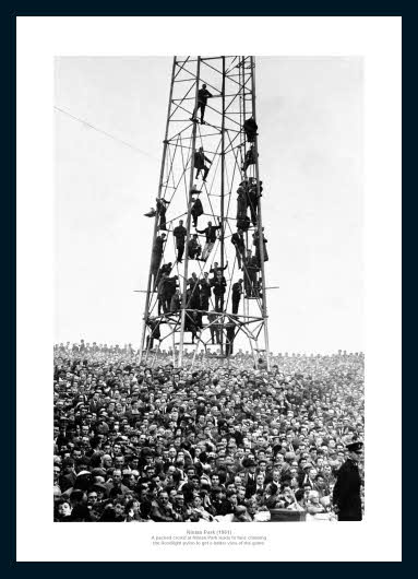 Cardiff City Ninian Park Stadium 1961 Historic Photo Memorabilia