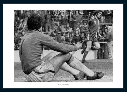 Robin Friday 'The Greatest Player you Never Saw' Photo Memorabilia