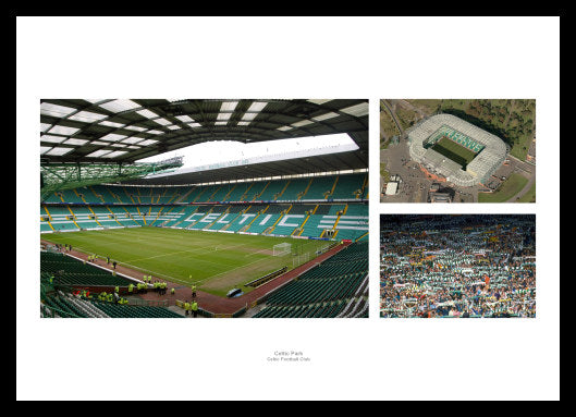 Celtic Park Stadium Photo Montage