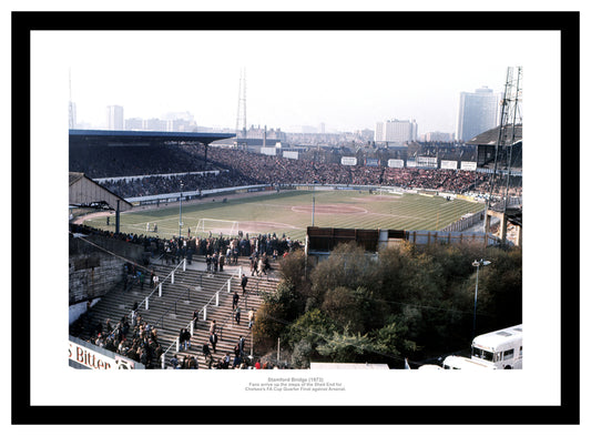 Chelsea FC Match Day Stamford Bridge 1973 Photo Memorabilia