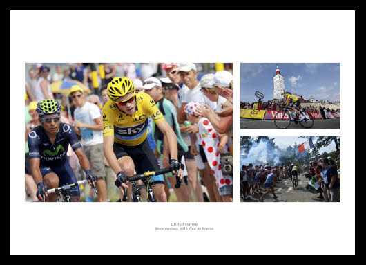 Chris Froome 2013 Tour de France Mont Ventoux Photo Memorabilia