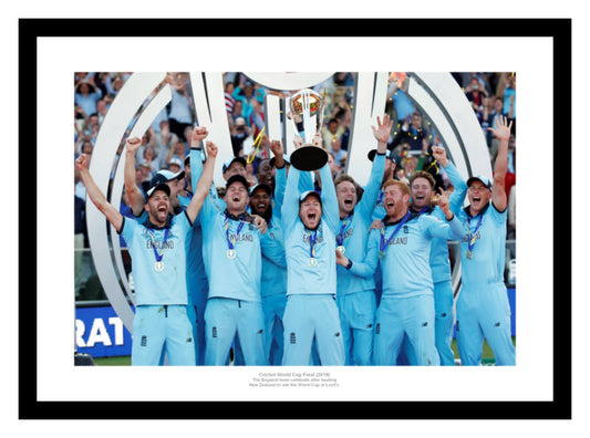 England 2019 Cricket World Cup Final Team Celebrations Photo Memorabilia