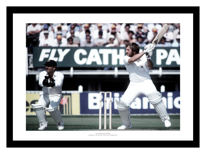 Ian Botham 1981 Ashes Series Cricket Photo Memorabilia