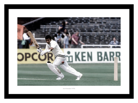 Sunil Gavaskar Indian Cricket Legend Photo Memorabilia