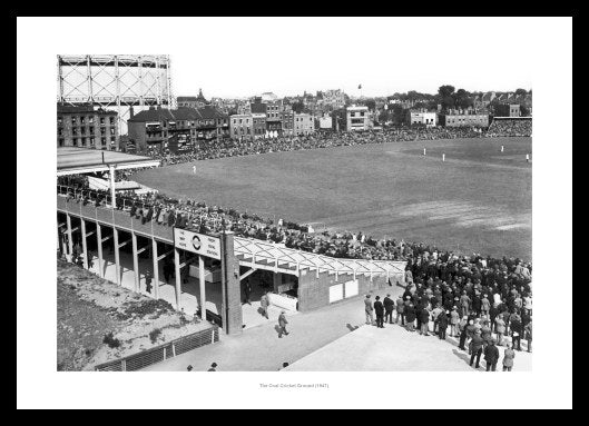 The Oval Cricket Ground 1947 Historic Photo Memorabilia