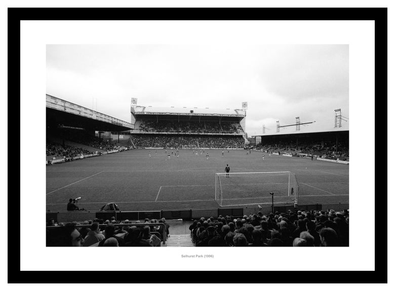 Crystal Palace Match Day at Selhurst Park 1996 Photo Memorabilia