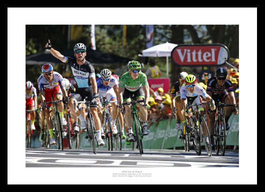 Mark Cavendish 2015 Tour de France Win Photo Memorabilia