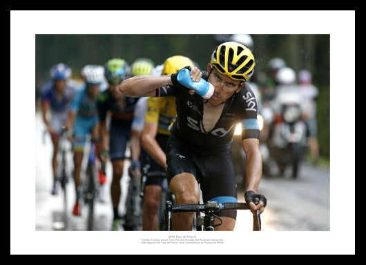 Geraint Thomas 2015 Tour de France Photo Memorabilia