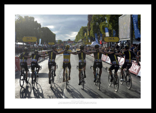 Chris Froome & Team Sky 2015 Tour de France Photo Memorabilia