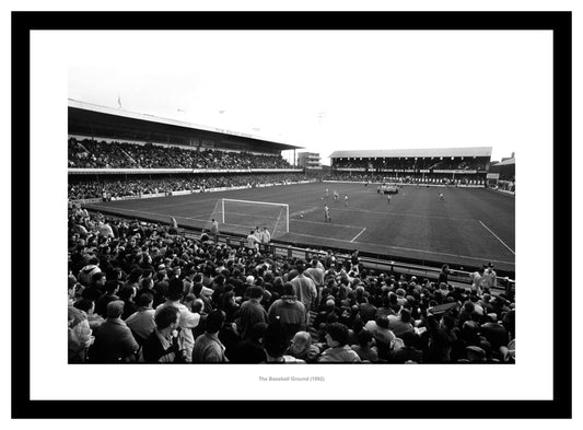 Derby County Match Day at the Baseball Ground 1992 Photo Memorabilia