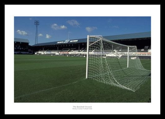 Derby County Baseball Ground Old Stadium Photo Memorabilia