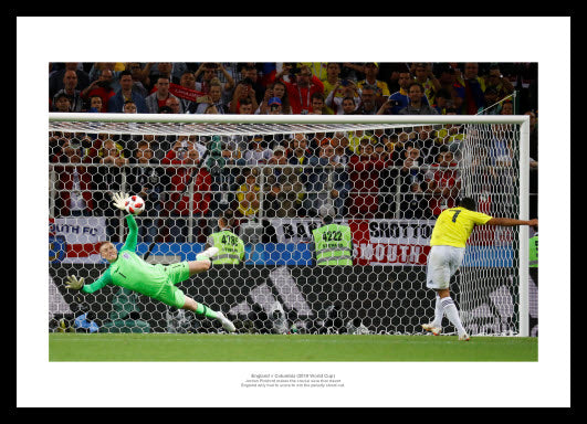 Jordan Pickford Save England v Columbia 2018 World Cup Photo Memorabilia