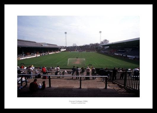 Fulham FC Craven Cottage 'Match Day' 1996 Memorabilia