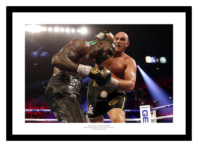 Tyson Fury v Deontay Wilder 2 Boxing Photo