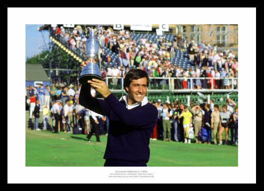 Seve Ballesteros 1984 Open Championship Golf Photo Memorabilia