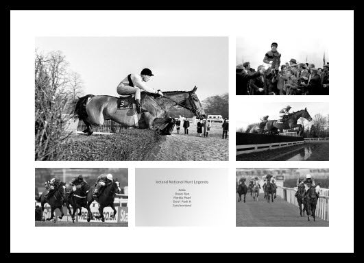 Ireland National Hunt Horse Racing Legends Photo Memorabilia