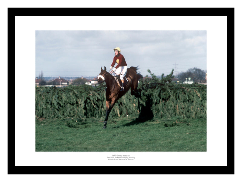 Red Rum 3rd Grand National Win Photo Memorabilia