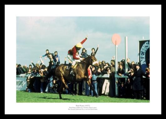 Red Rum Wins the 1977 Grand National Photo Memorabilia