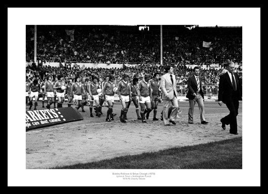 Bobby Robson & Brian Clough 1978 Photo Memorabilia