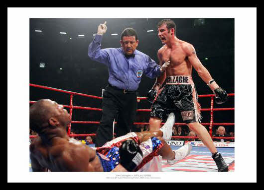 Joe Calzaghe 2006 WBO & IBF Champion Boxing Photo Memorabilia