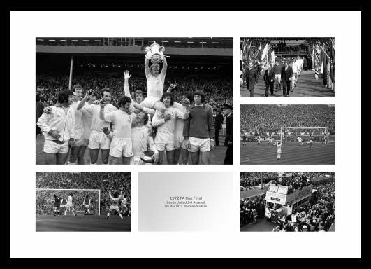 Leeds United 1972 FA Cup Final Photo Montage