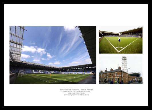 Leicester City Stadiums Past & Present Photo Memorabilia