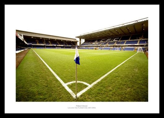 Filbert Street Stadium Leicester City Historic Photo Memorabilia