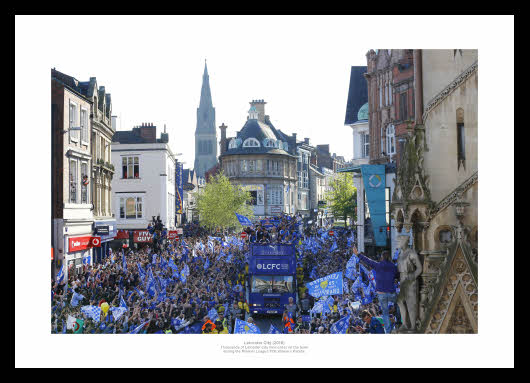 Leicester City 2016 Premier League Champions Photo Memorabilia
