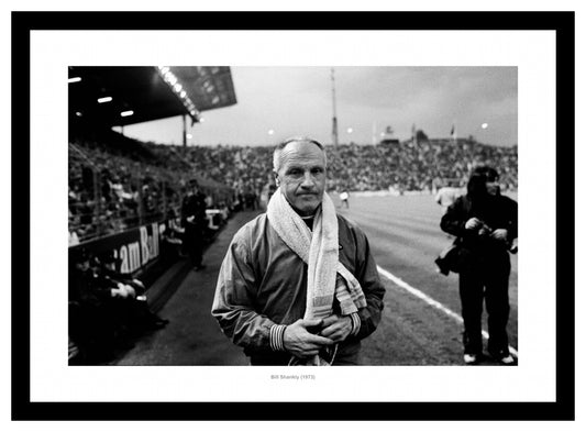 Bill Shankly Liverpool Legend 1973 Photo Memorabilia