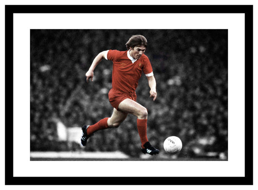 Liverpool Legend Kenny Dalglish Spot Colour Photo