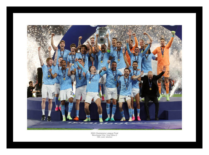 Manchester City 2023 Champions League Final Team Celebrations Photo Me – 