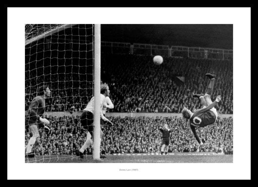 Denis Law Manchester United Legend Photo Memorabilia