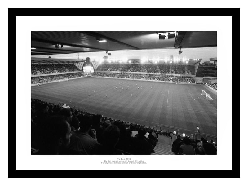 Millwall FC First Match at the Den Stadium 1993 Photo Memorabilia