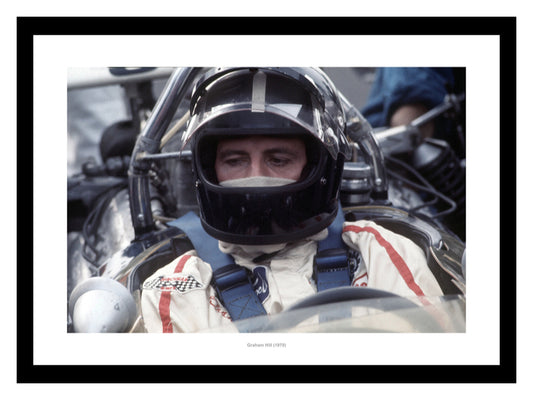 Formula One Legend Graham Hill 1970 Photo Memorabilia
